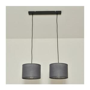 Kábeles csillár ALBA 2xE27/15W/230V szürke W-L 2015/2 BK+GR kép