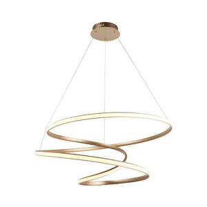 Endon 97639 - TWIRL LED dimmelhető kábelen függő csillár LED/88W/230V 3000K aranyszínű 97639 kép