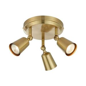 Markslöjd 108980 - TINY spotlámpa 3xGU10/7W/230V, sárgaréz 108980 kép