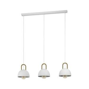 Eglo 99696 - Csillár zsinóron CALMANERA 3xE27/40W/230V fehér 99696 kép