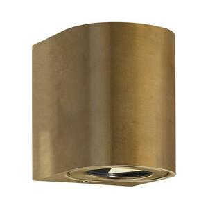 Nordlux - LED kültéri fali lámpa CANTO 2xLED/5, 5W/230V IP44 arany 49701035 kép