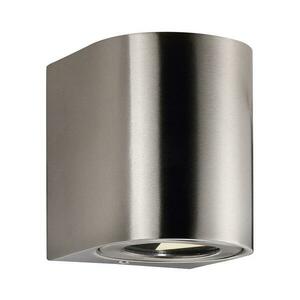 Nordlux - LED kültéri fali lámpa CANTO 2xLED/6W/230V IP44 rozsdamentes acél 49701034 kép