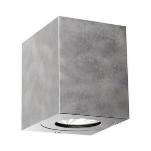 Nordlux - LED kültéri fali lámpa CANTO 2xLED/6W/230V IP44 ezüst 49711031 kép