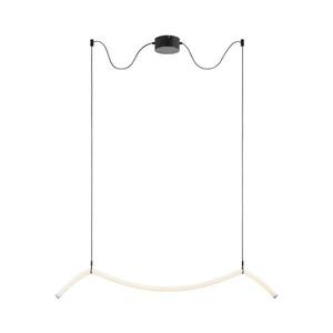 Markslöjd 108873 - Dimmelhető, kábelre szerelt MELT LED csillár LED/13W/230V fekete 108873 kép