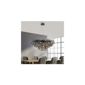 Paul Neuhaus 2192-18 - Kábeles csillár ICICLE 10xG9/40W/230V 50x100 cm fekete 2192-18 kép