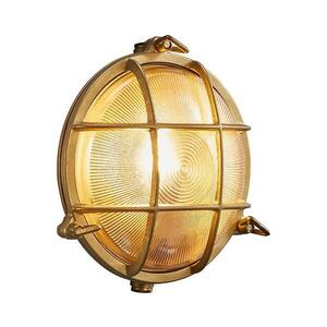 Nordlux - Kültéri fali lámpatest POLPERRO 1xE27/12, 5W/230V IP64 sárgaréz 49021035 kép
