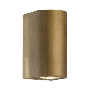 Nordlux - CANTO kültéri fali lámpa 2xGU10/28W/230V IP44 sárgaréz 49721035 kép