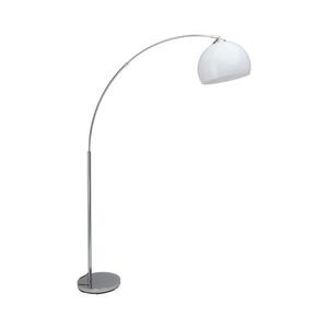 Brilliant - VESSA állólámpa 1xE27/60W/230V fényes króm/fehér 92940/75 kép