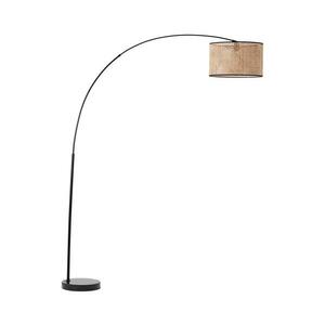 Brilliant - WILEY állólámpa 1xE27/60W/230V fekete/bézs 93138/06 kép