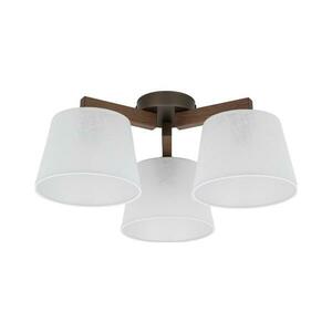 BRILAGI - Felületre szerelt csillár LATTE 3xE27/15W/230V fenyő/fehér 11569 kép