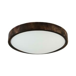 LED mennyezeti lámpa OAK SMOKY SLIM LED/36W/230V 4000K átm. 37 cm tölgy/sötétbarna LD-PD-8.2/LED36/SMOKY kép