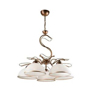 Láncos csillár COBRA 5xE27/60W/230V bronz/patina LM-5.52/BRĄZ kép