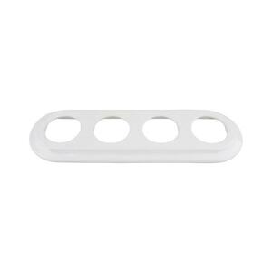 Bohemia-Design - Retro porcelán négyes keret, fehér 12359369 kép