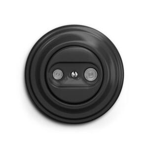 lap - Retro TV+R fali aljzat (átmenő) antracit kerettel KA0043+KA0081 kép