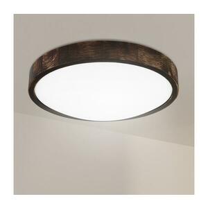 BRILAGI - LED mennyezeti lámpatest CARVALHO SLIM SMOKEY LED/36W/230V tölgy, átmérő 37, 5 cm LD.PD-8.2 kép
