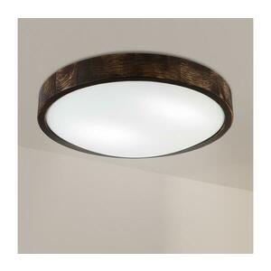 BRILAGI - Mennyezeti lámpa CARVALHO SLIM SMOKEY 2xE27/60W/230V, tölgy, átm. 37, 5 cm LD.PD-8.2 kép