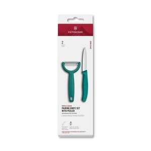 Victorinox - SWISS CLASSIC konyhai kés- és hámozó készlet, türkiz 6.7114.22C1 kép