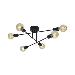 Cottex P7216SV - BATON felületre szerelhető csillár 6xE27/60W/230V fekete P7216SV kép