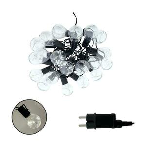 LED kültéri dekorációs fényfüzér 20xLED/0, 075W/230V 5, 8 m IP44 fekete 034 0001077 kép
