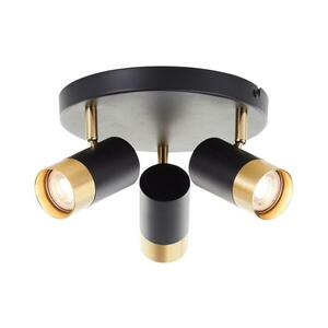 Brilliant - LED spotlámpa VIGOLO 3xGU10/5W/230V fekete/arany G03434/86 kép