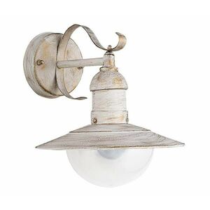 BRILAGI - Kültéri fali lámpa MOLDE 1xE27/60W/230V IP44 fehér/patina 63023 kép