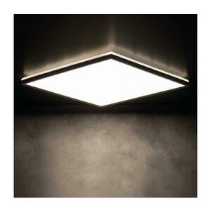 31531 - LED mennyezeti lámpatest AZPO LED/12, 3W/230V 22, 5x22, 5 cm IP54 fekete 31531 kép