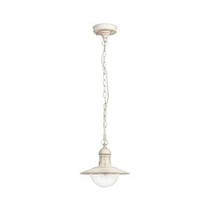 Brilagi - Kültéri függeszték MOLDE 1xE27/60W IP44 fehér/patina 63026 kép