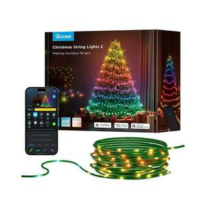Govee - LED RGBICW kültéri karácsonyi lánc 2700-6500K 20m Wi-Fi Matter IP66 H80C4C41 kép
