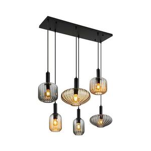 Globo 15719-6 - Kábeles csillár VALLETTA 6xE27/60W/230V 15719-6 kép
