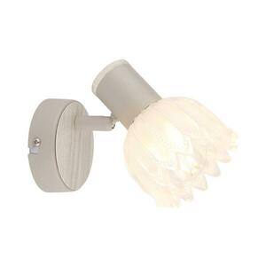 Globo 54317-1 - PLANTA falra szerelhető, irányítható spotlámpa 1xE14/40W/230V 54317-1 kép
