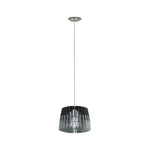 Eglo 96955 - ARTANA kábeles függőlámpa 1xE27/60W/230V, szürke/fekete, 300 mm 96955 kép