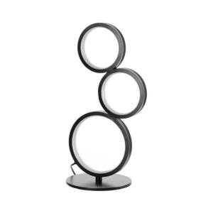 ONLI - LED asztali lámpa RINGS LED/17W/230V 4000K 37 cm fekete 5045/LNF kép