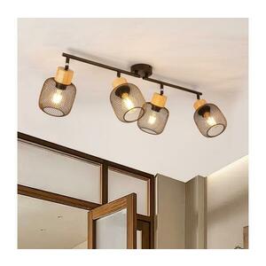 BRILAGI - Spotlámpa BASKLITE 4xE27/15W/230V fa/fekete BRI424 kép