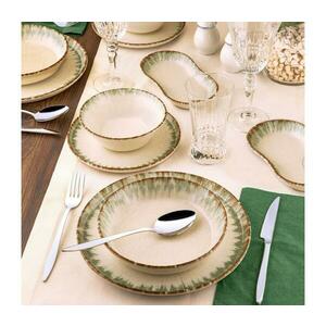 27 darabos étkészlet bézs/barna/porcelán 721NBL3155 kép