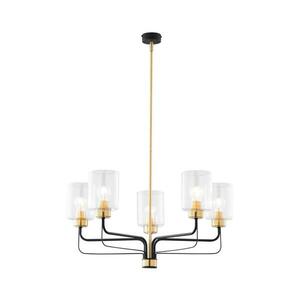 Jupiter 1882 - Rudas csillár CERES 5xE27/15W/230V arany/fekete 1882 kép