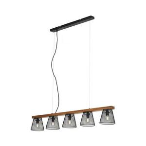 Briloner 4077-055 - Kábeles függőlámpa WOOD & STYLE 5xE14/25W/230V 4077-055 kép