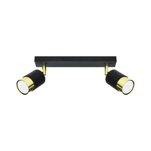 SL.1070 - Spotlámpa NERO 2xGU10/40W/230V fekete/arany SL.1070 kép