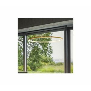 Ideal Lux - Kábeles LED csillár ORACLE SLIM LED/29W/230V 4000K Ø 50 cm arany 372488 kép