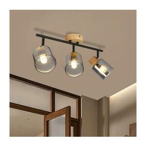 Brilagi - HYGGE spotlámpa 3xE14/15W/230V fa/füstszínű BRI400 kép