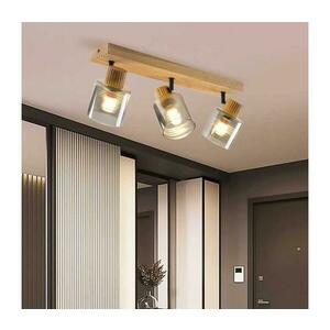 BRILAGI - HYGGE irányítható spotlámpa 3xE14/15W/230V fa/füstszínű BRI404 kép