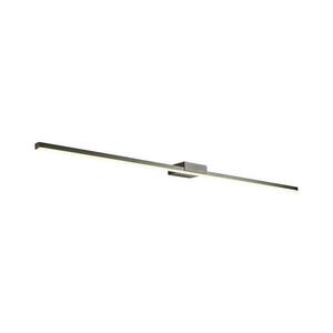 Redo 01-3276 - ASTON LED fürdőszobai tükörvilágítás 24W/230V IP44, fekete 01-3276 kép