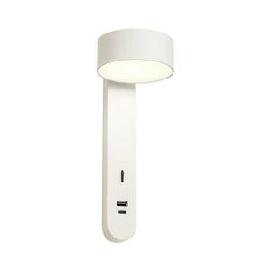 Redo 01-4640 - LED fali lámpa SADES LED/6W/230V CRI 90 USB fehér 01-4640 kép