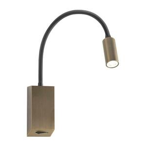 Redo 01-4802 - LED flexibilis lámpa HELLO LED/3W/230V bronzszínű 01-4802 kép