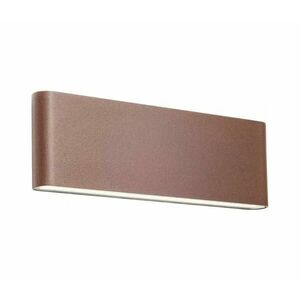 Redo 90453 - KLIPPE LED kültéri fali lámpa, 24W, 230V, 3000K, IP54, barna 90453 kép