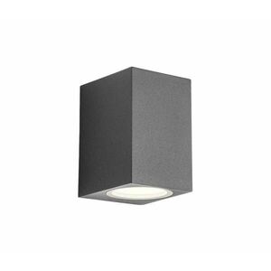 Redo 90527 - BRIO LED kültéri fali lámpatest, 6W, 230V, 3000K, IP54, antracit 90527 kép