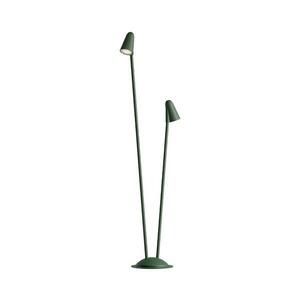 Redo 90713 - NIVALIS LED kültéri lámpa, 2× LED, 6, 9 W, 230 V, 3000 K, 110 cm, IP65, zöld 90713 kép