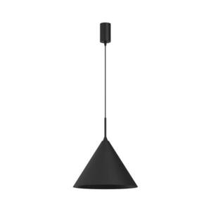 CAPITAL zsinóros csillár 1xGX53/15W/230V, átmérő 32 cm, fekete MLP0958 kép