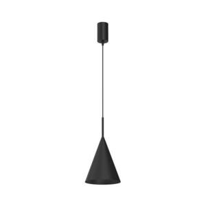 CAPITAL kábeles függeszték 1xGX53/15W/230V, átm. 17 cm, fekete MLP0964 kép