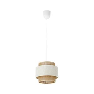 BOHO zsinóros függeszték 1xE27/60W/230V átm. 20 cm krémszínű/juta H0164 kép