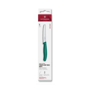 Victorinox - SWISS CLASSIC zöldségkés-készlet, 11 cm, 6 db, türkiz 6.7834.6C1 kép
